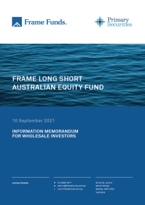 Frame Long Short Australian Equity Fund